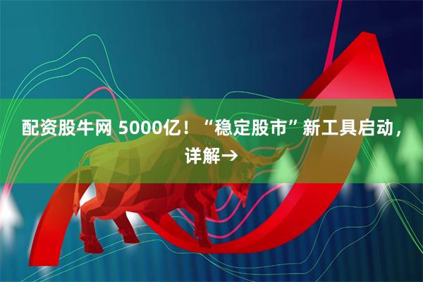 配资股牛网 5000亿！“稳定股市”新工具启动，详解→